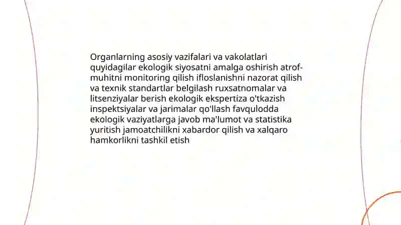 Ekologiya va atrof-muhitni muhofaza qilish organlari 4