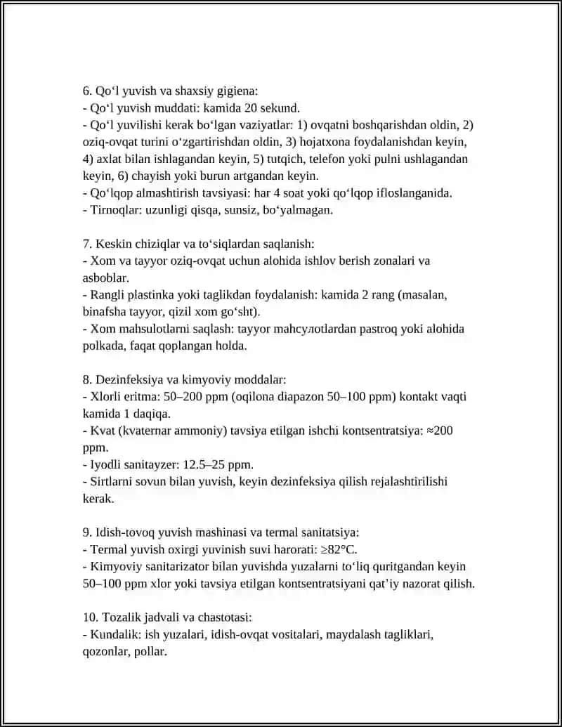 OVQATLANISHDA GIGENIK BAXOLASH 4