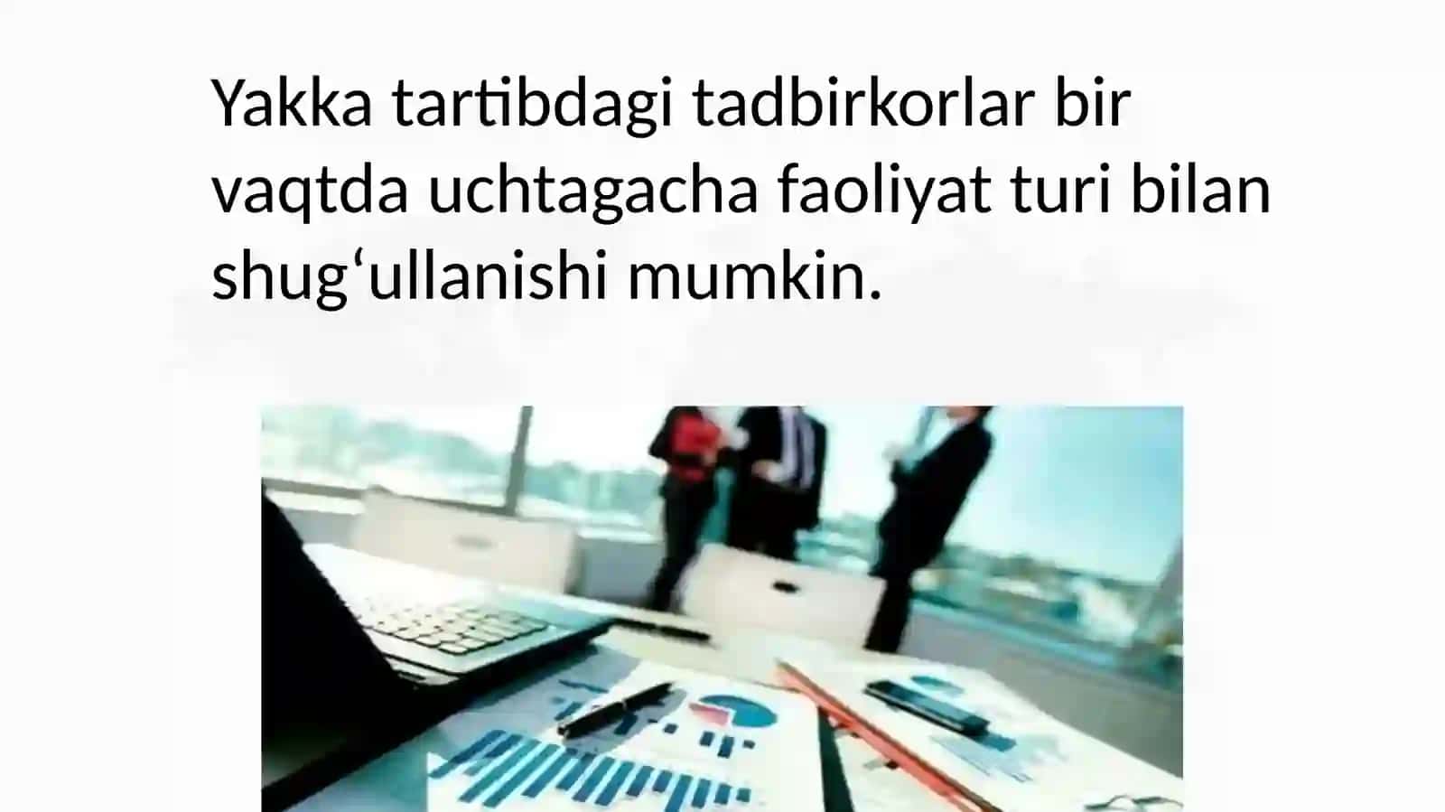 Yakka tartibdagi tadbirkorlik 4