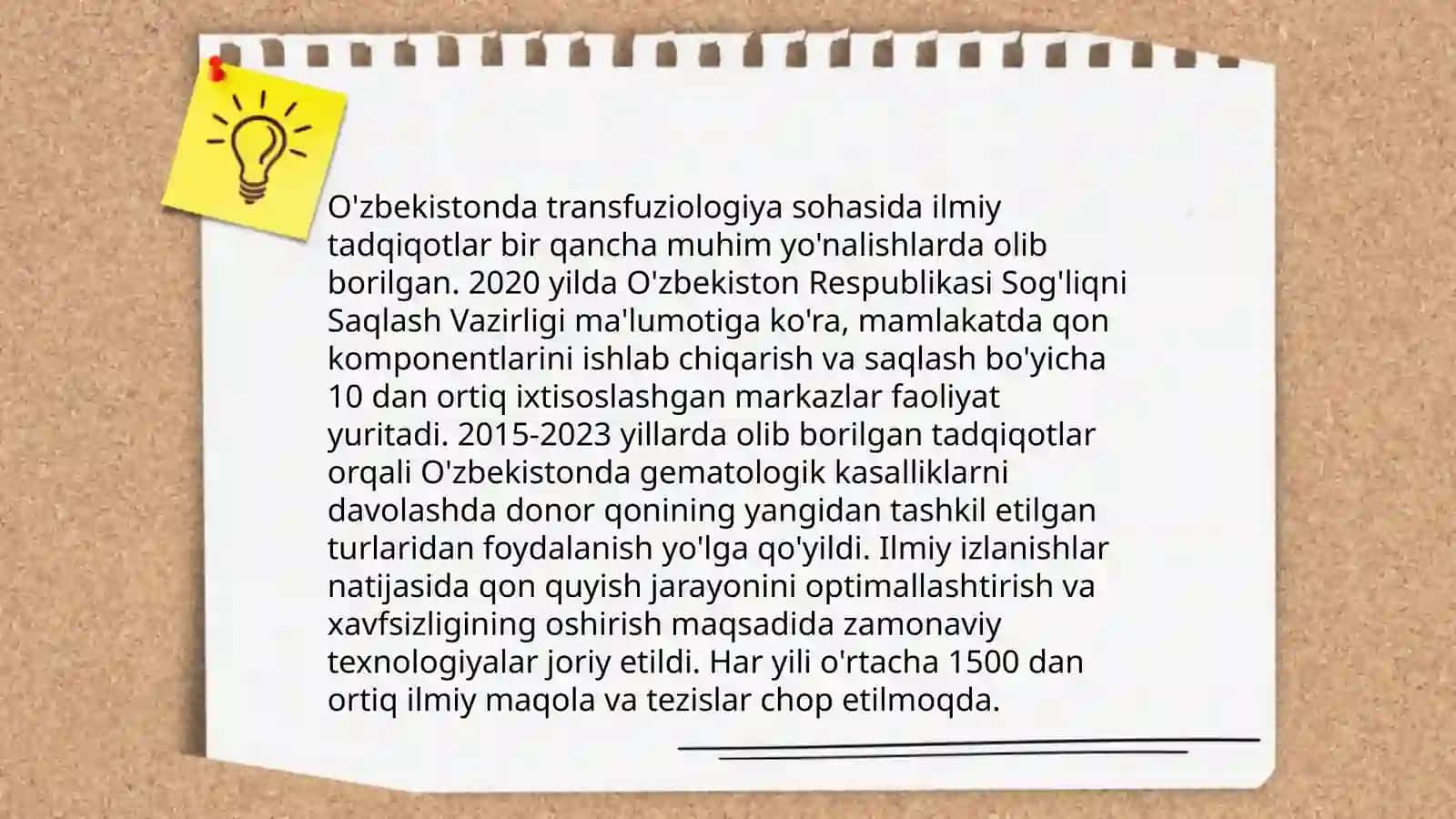 Transfuziologiyaga hissa qo’shgan o’zbek olimlari 4