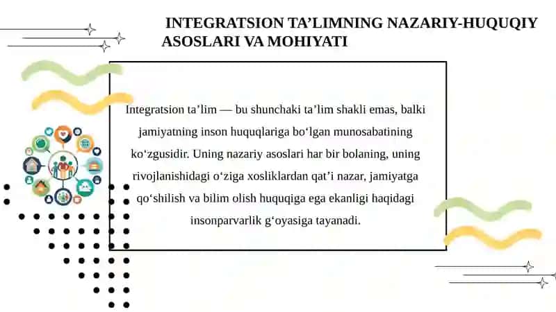 Integratsion Talim va ijtimoiy reablitatsiya 4