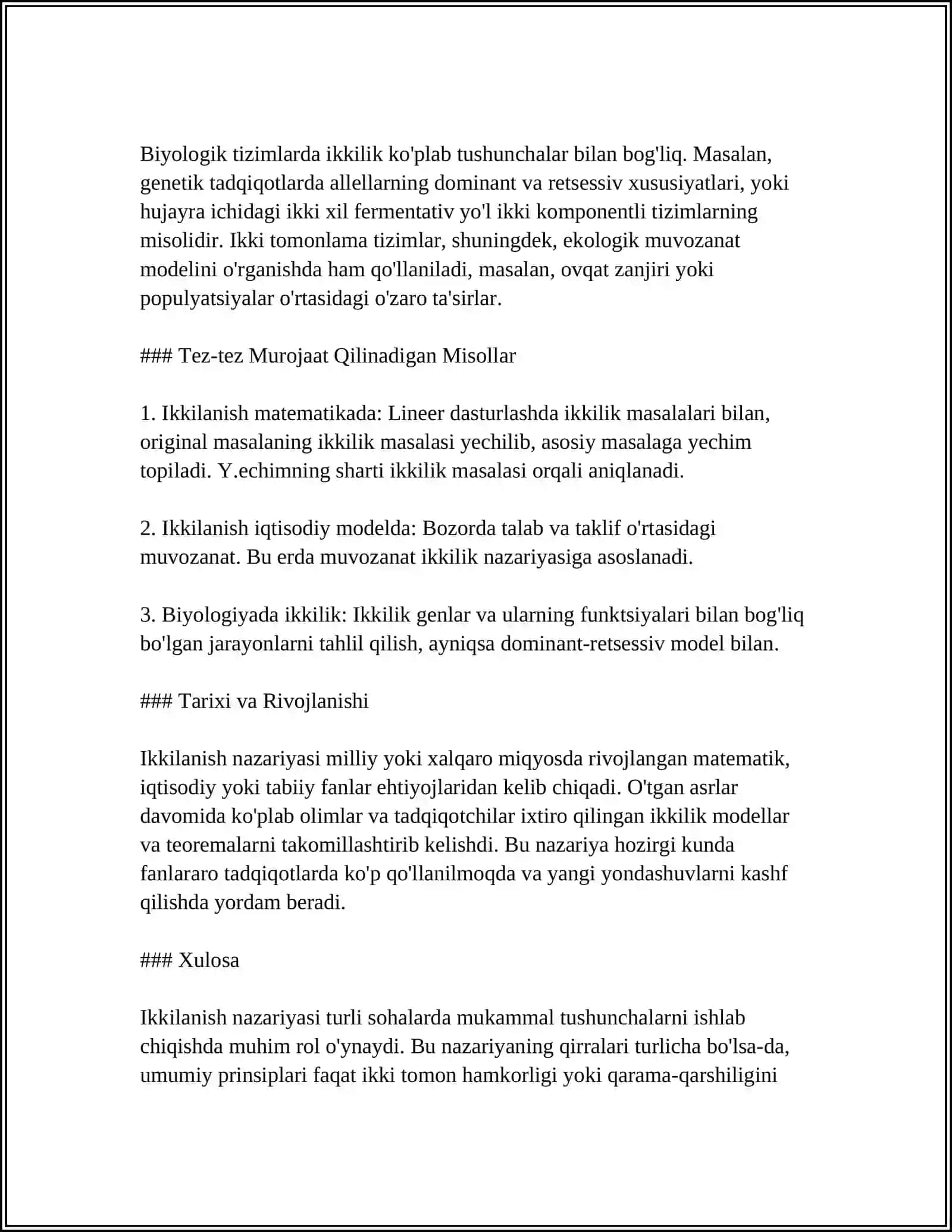 IKKILANISH NAZARIYASI ASOSIDA IQTISODIY MASALALARNI YECHIMINI TAHLIL QILISH. IKKILANGAN SIMPLEKS USUL. IQTISODIY MASALALARNING BUTUN SONLI YECHIMINI TOPISH 4