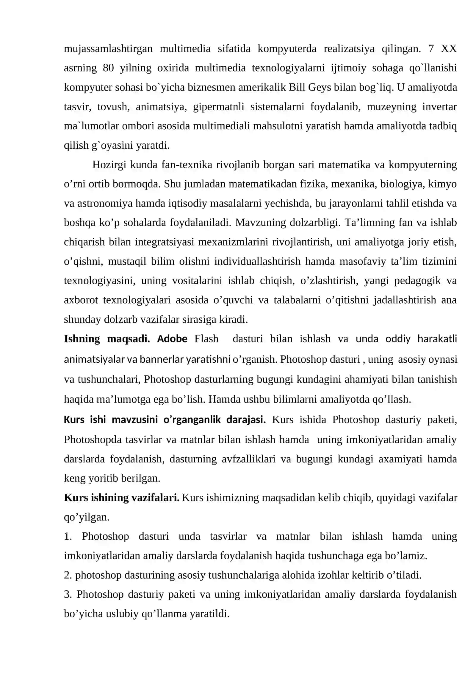 Adobe Flash animatsiya dasturida animatsiaysini yaratishning usullari 4