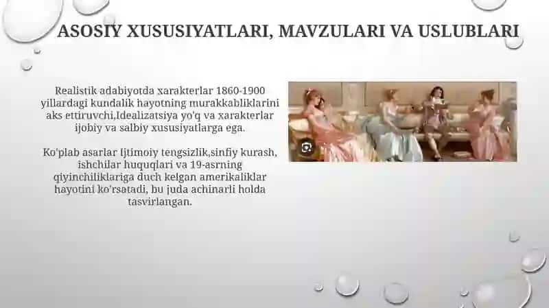 Amerika realistik adabiyoti 4