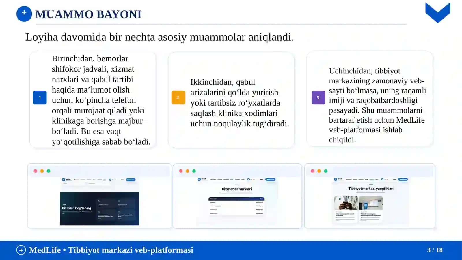 Tibbiyot markazi veb-platformasi 4
