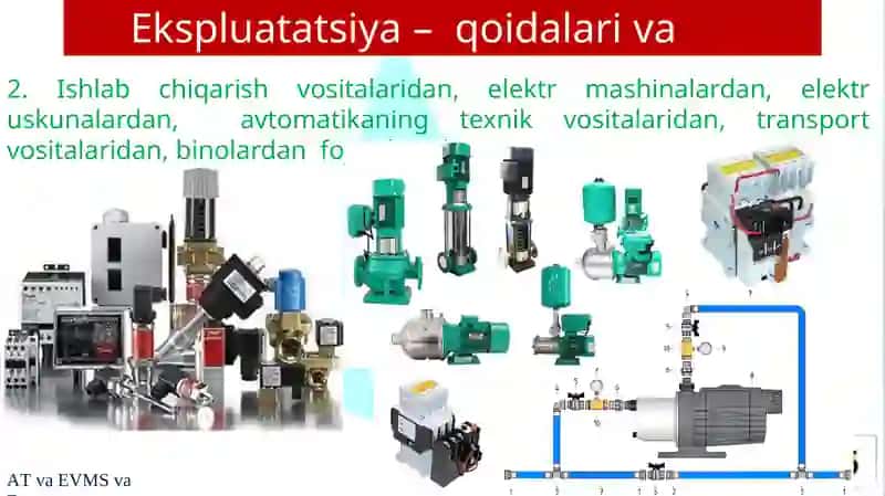 Avtomatlashtirish vositalari sxemalarda belgilanishi. 4