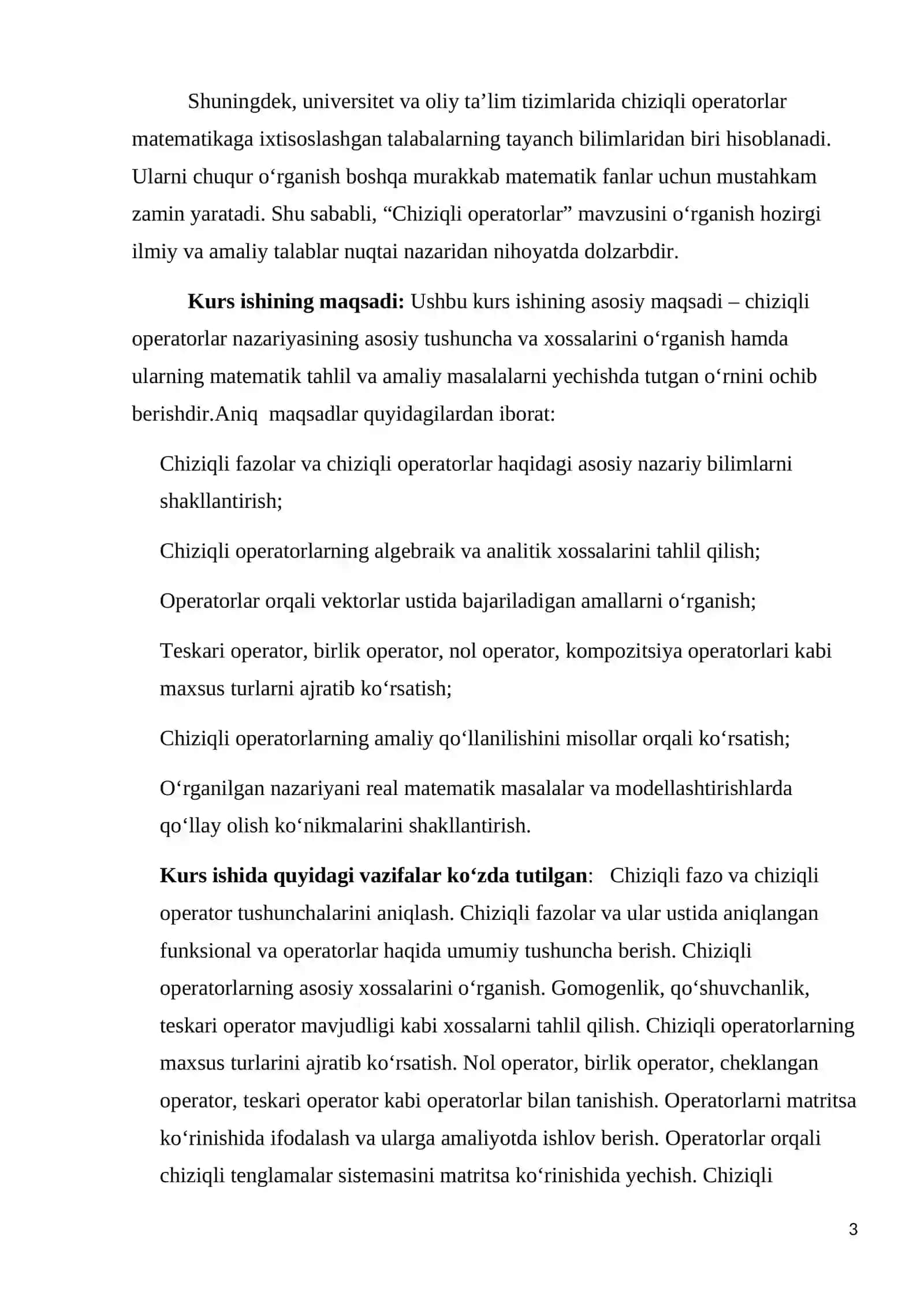 Chiziqli operatorlar 4