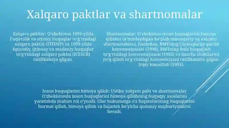 Inson Huquqlari Va Erkinliklari Kafolatining Yaratilishi 4