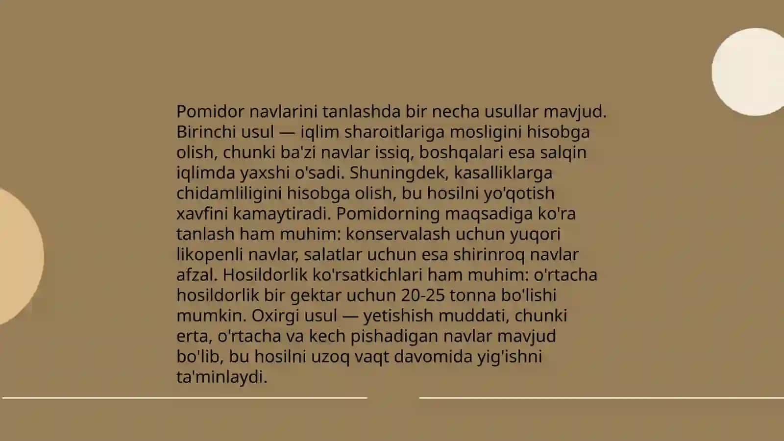 Tomat ishlab chiqarish texnologiyalari 4