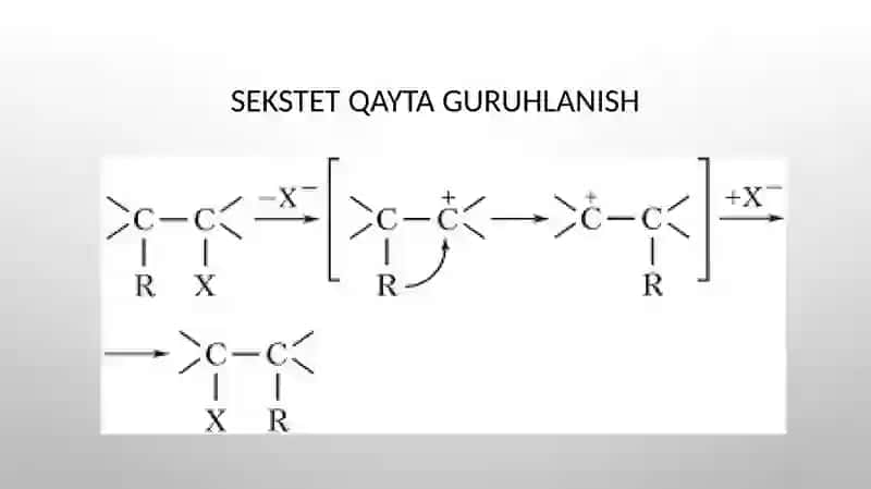 Sekstet qayta guruhlanish reaksiyalari 4