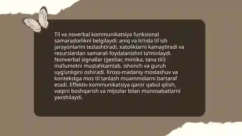 Kommunikatsiyaning funksional samaradorligi 4