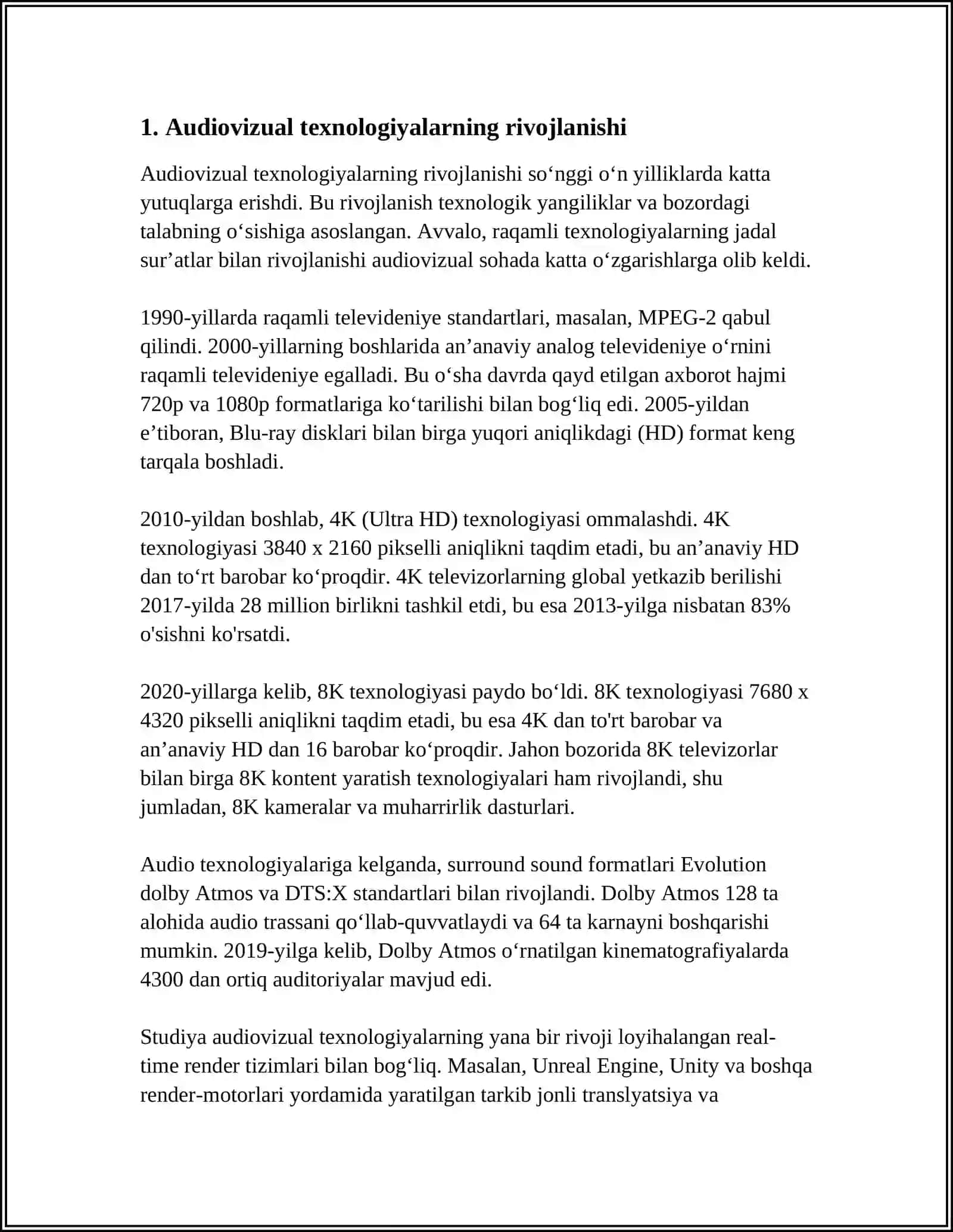 AUDIVIZUAL JURNALISTIKADA TIJORIY LOYIHALAR TAYYORLASHNING ZAMONAVIY USULLARI 4