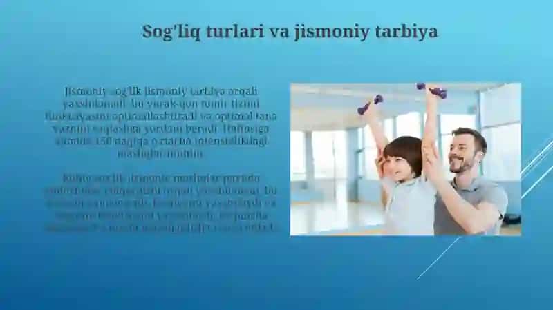 Jismoniy tarbiyaning sog’limlashtirishga qaratilganlik tamoyili 4