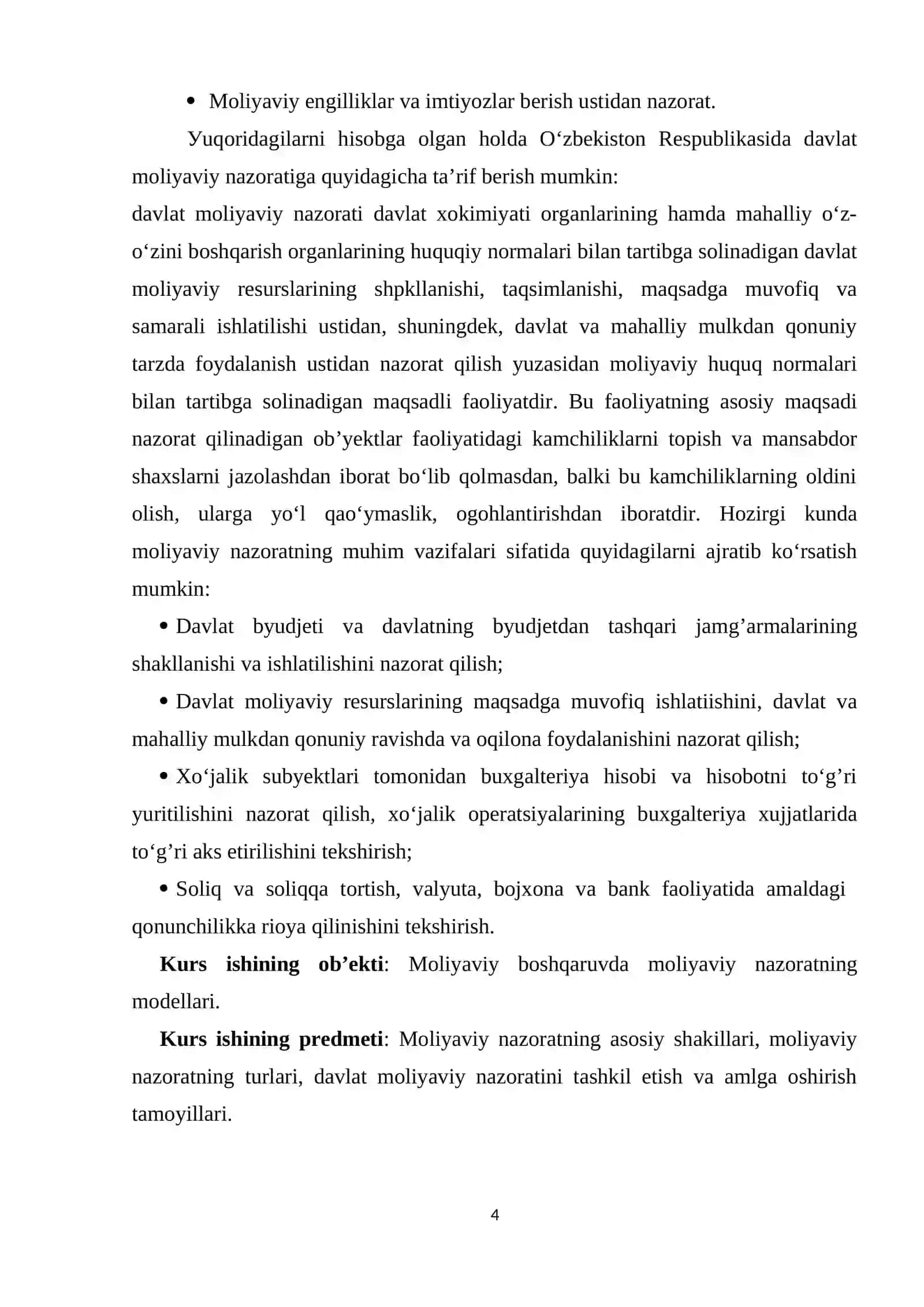 Mоliуаviу bоshqаruvdа mоliуаviу nаzоrаtning mоdеllаri 4
