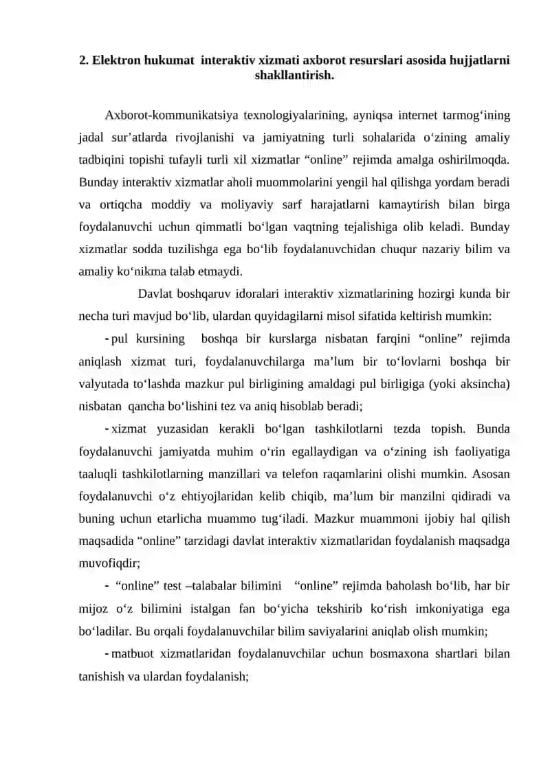 Elektron hukumat interaktiv xizmatlari 4