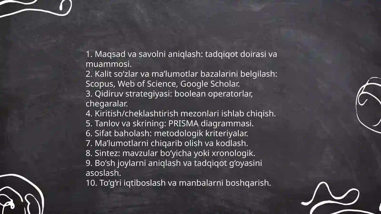 Sohaga oid ilmiy maqola yozish 4