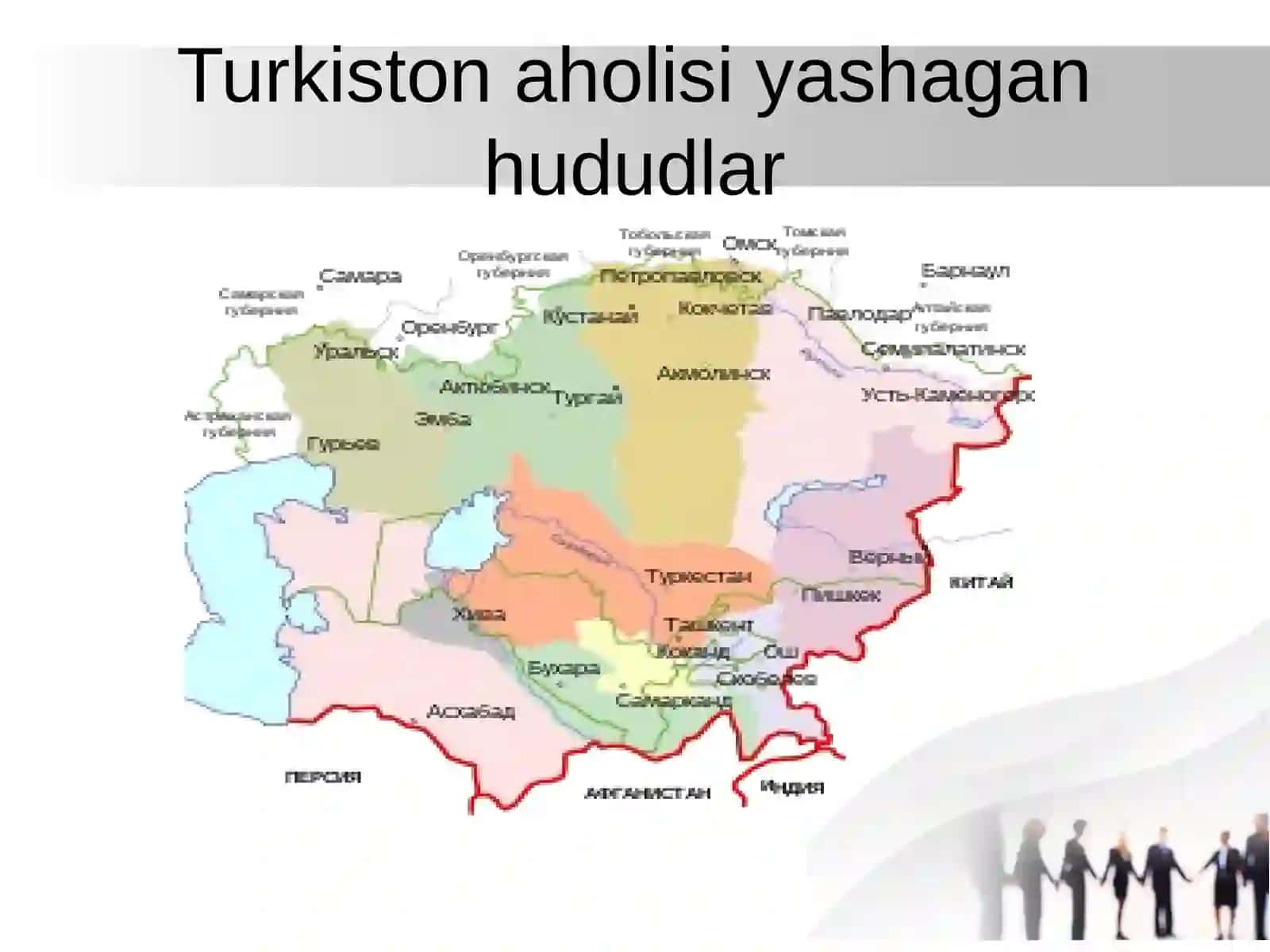 1897- yilda Rassiya imperiyasi tomonidan Turkistonda o’tkazilgan aholi ro’yhati ma’lumotlari 4
