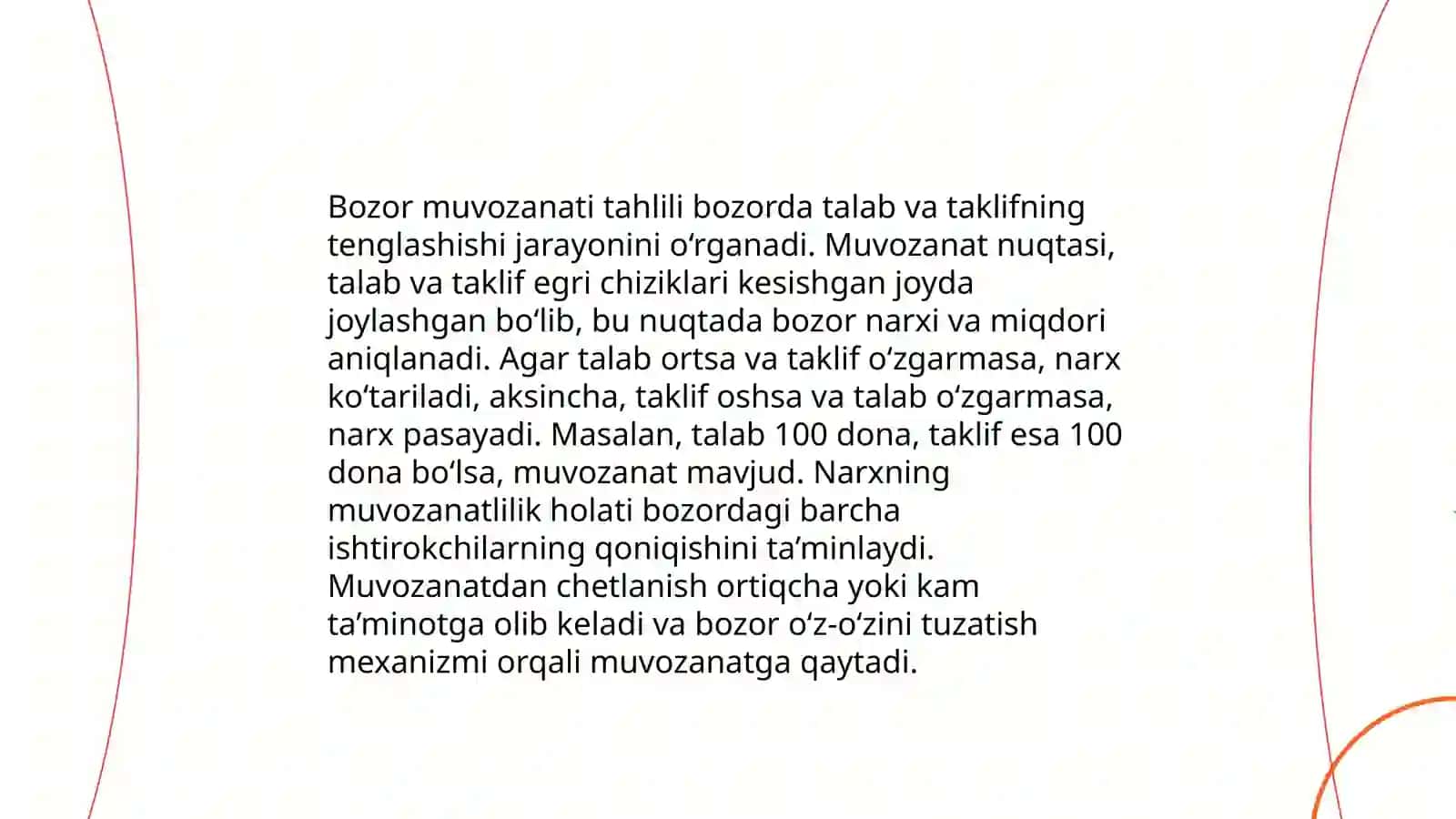 Iqtisodiy muvozanat asoslari 4