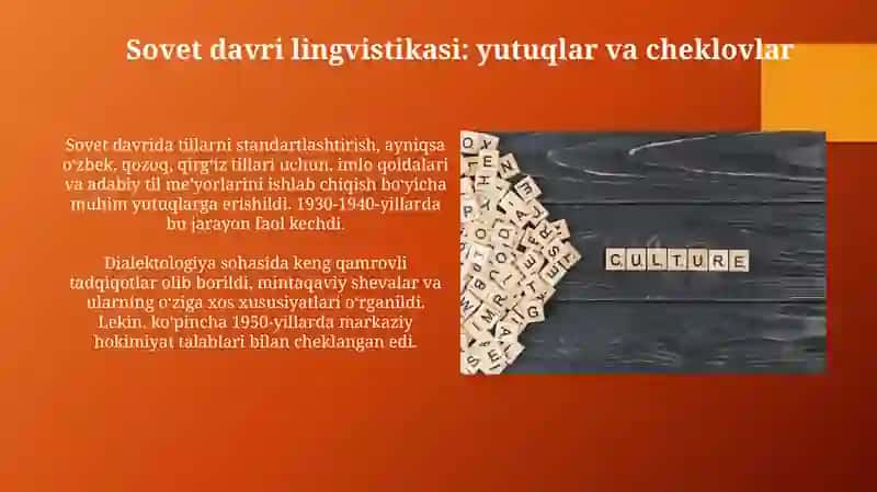 O’rta Osiyoda tilshunoshlikning rivojlanishi 4