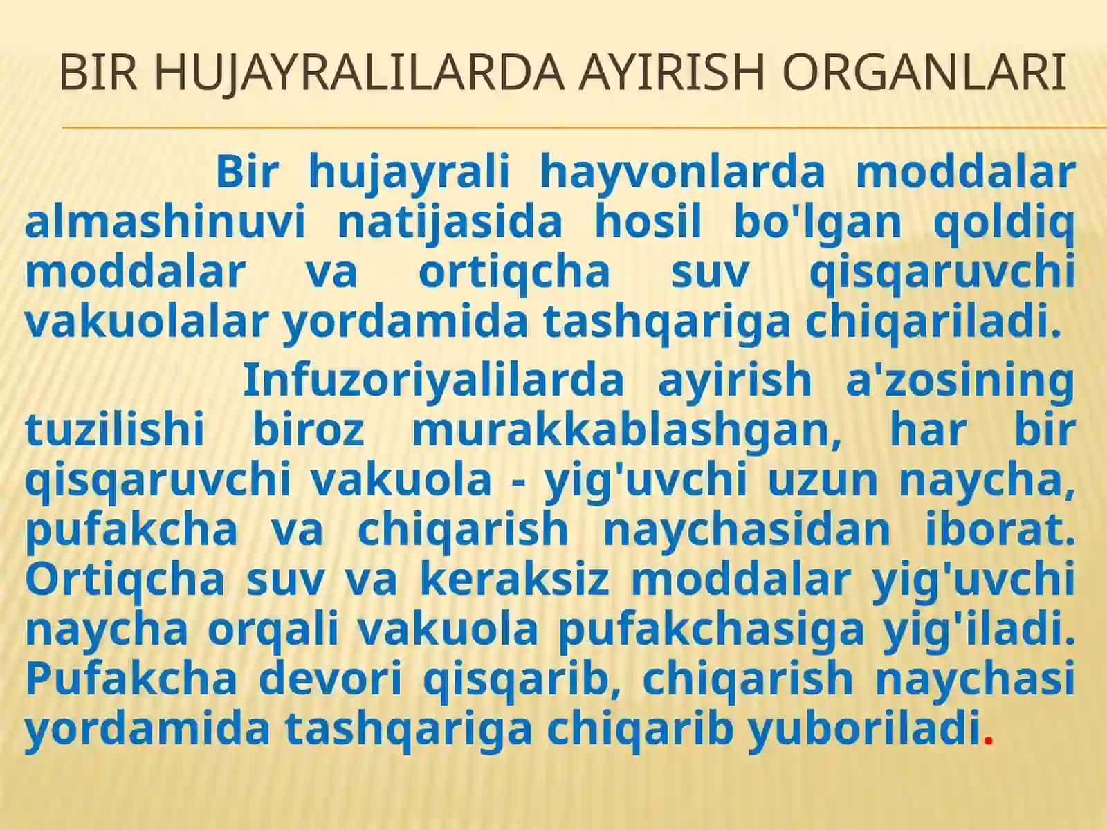 HAYVONLARNINGAYIRISHVAJINSIYORGANLARI EVOLUTSIYASI 4
