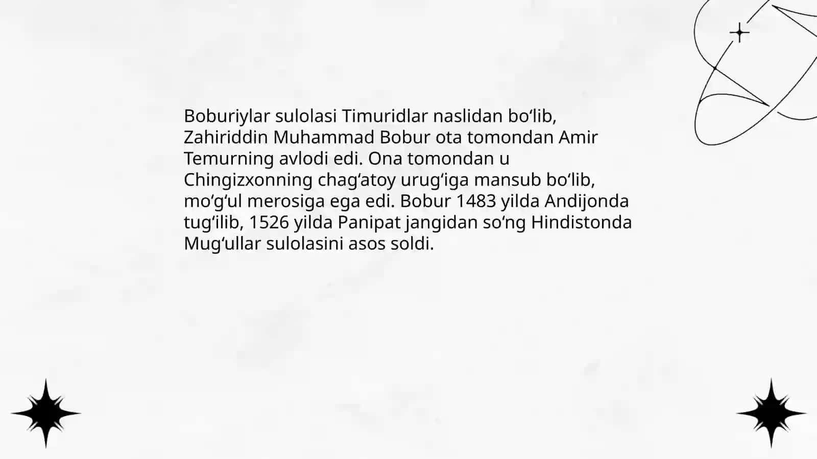 Zahiriddin Muhammad Bobur 4