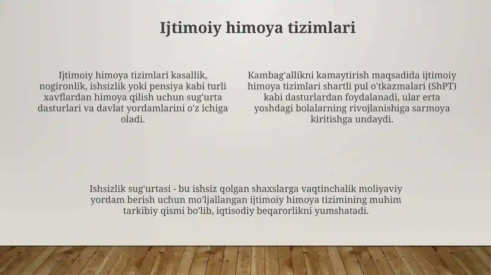 Daromadlar taqsimoti va kambag'allik 4