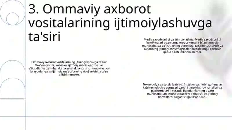 Mediasavodxonlik Va Texnalogiyalar Ijtimoiylashuvi 4