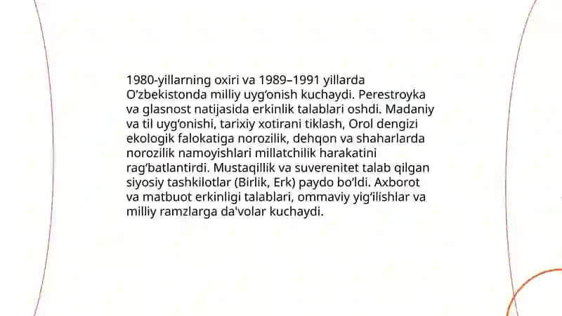 Ozbekiston mustaqillik arafasidagi voqeyalar 4
