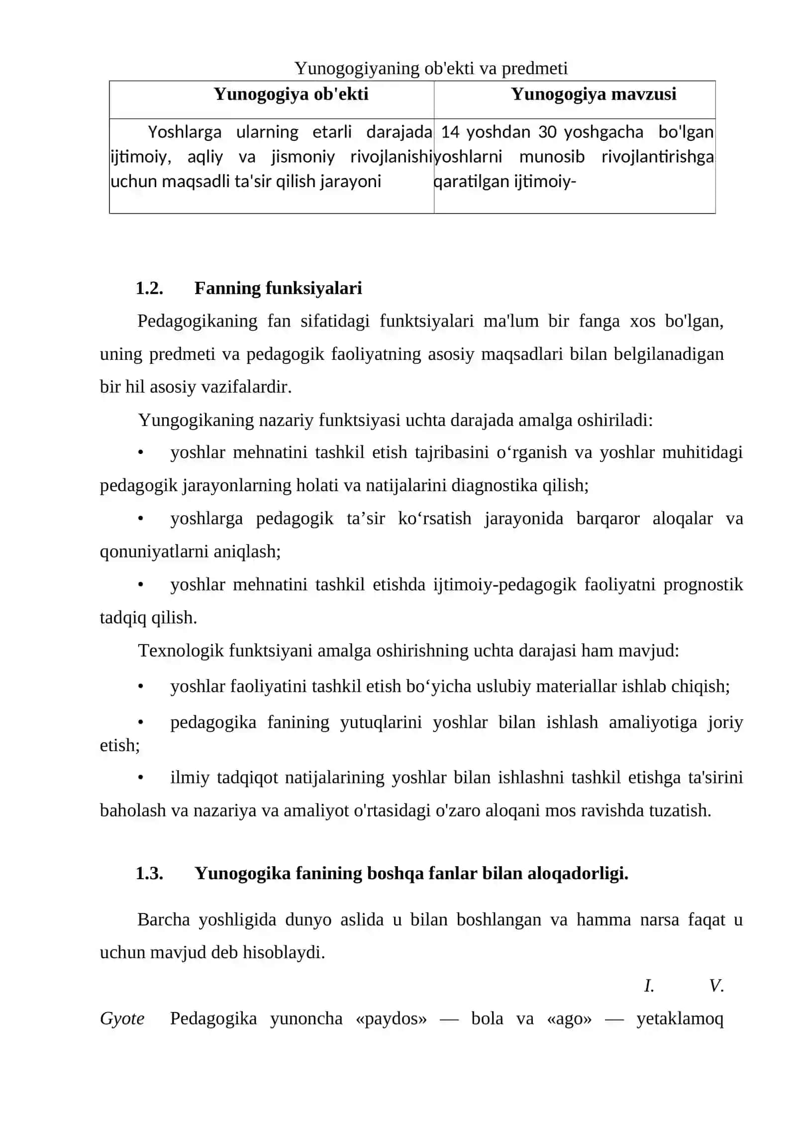 Yunogogika pedagogikaning mustaqil sohasi sifatida 4