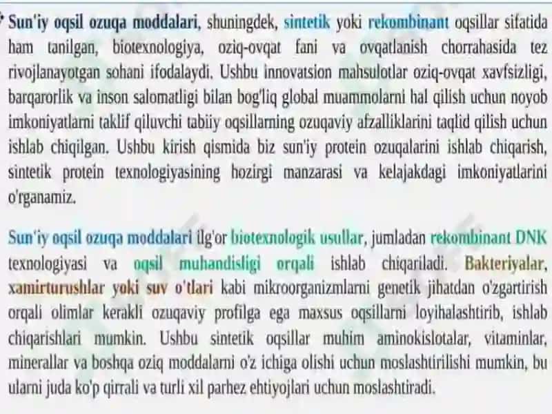 Sun'iy ogsil ozuga moddalari 4
