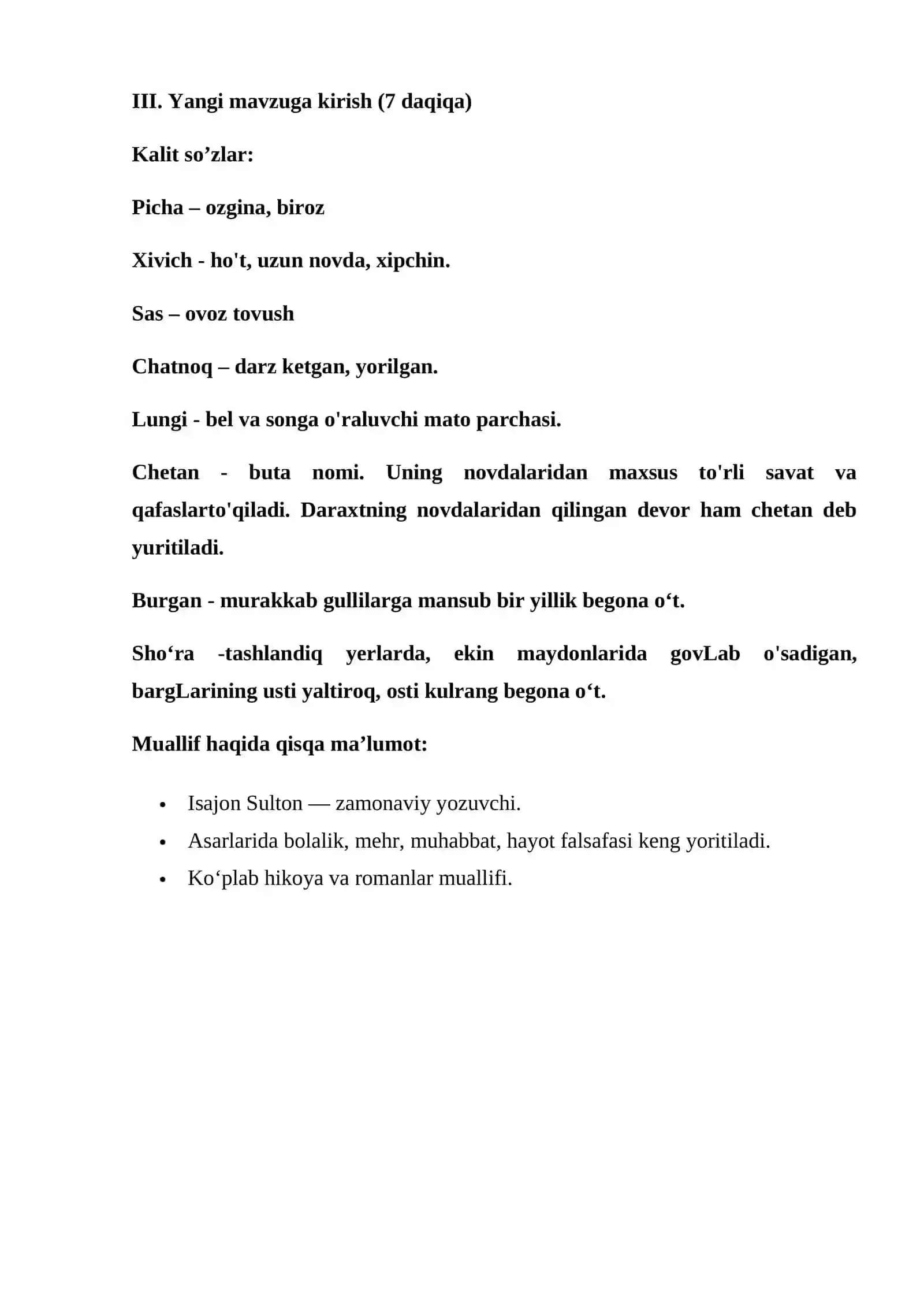 Isajon Sulton. “Otamga nimadir bo‘ldi…” hikoyasi (1-qism) 4