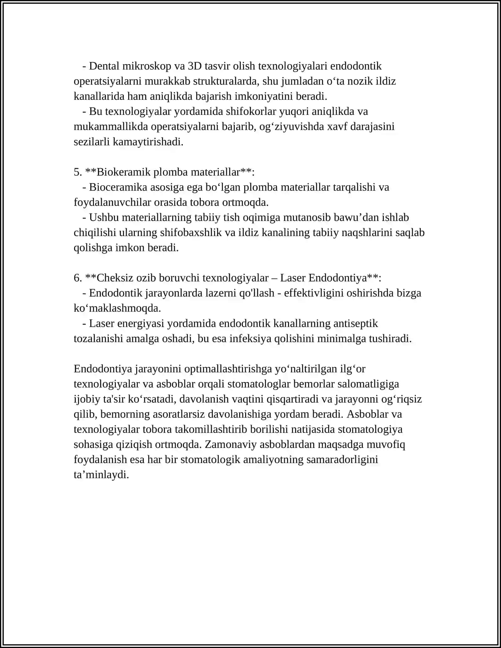 ILDIZ KANALLARINI ANIQLOVCHI VA PLOMBALASHDA ISHLATILADIGAN ASBOBLAR 4
