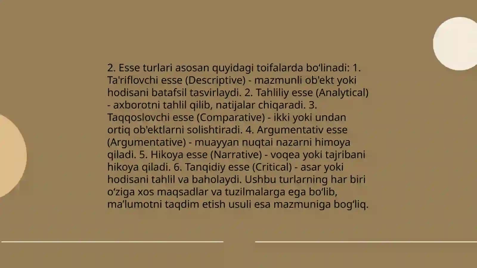 Esse tarkibi va tuzilishi 4