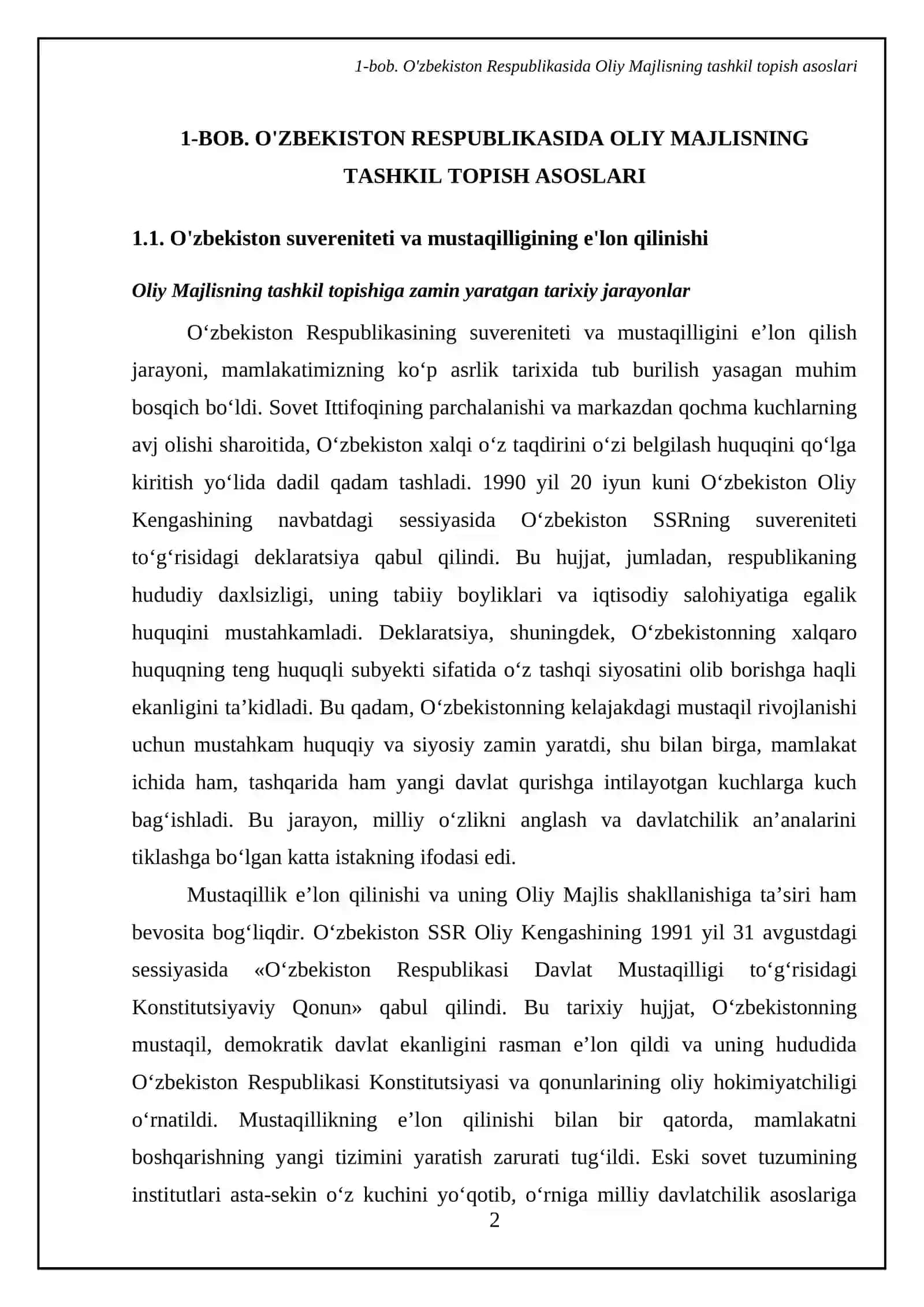 OZbekiston respublikasida oliy majlisning shakllantirilishi 4