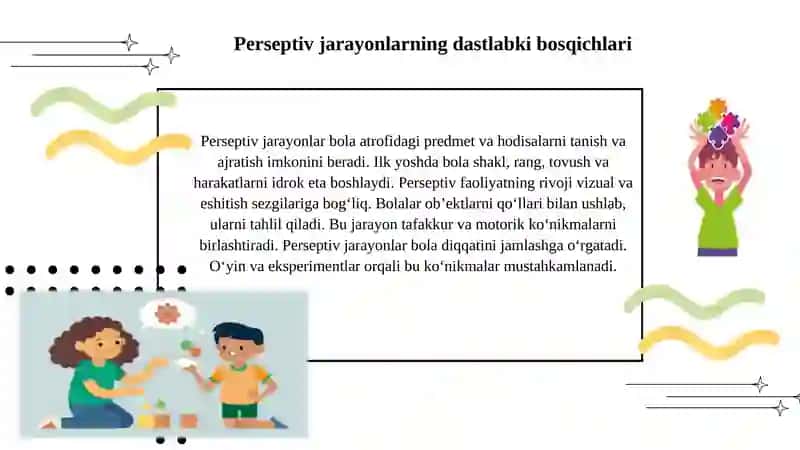 Ilk yoshdagi bolalarda senzor, perseptiv hamda kognitiv rivojlanish 4