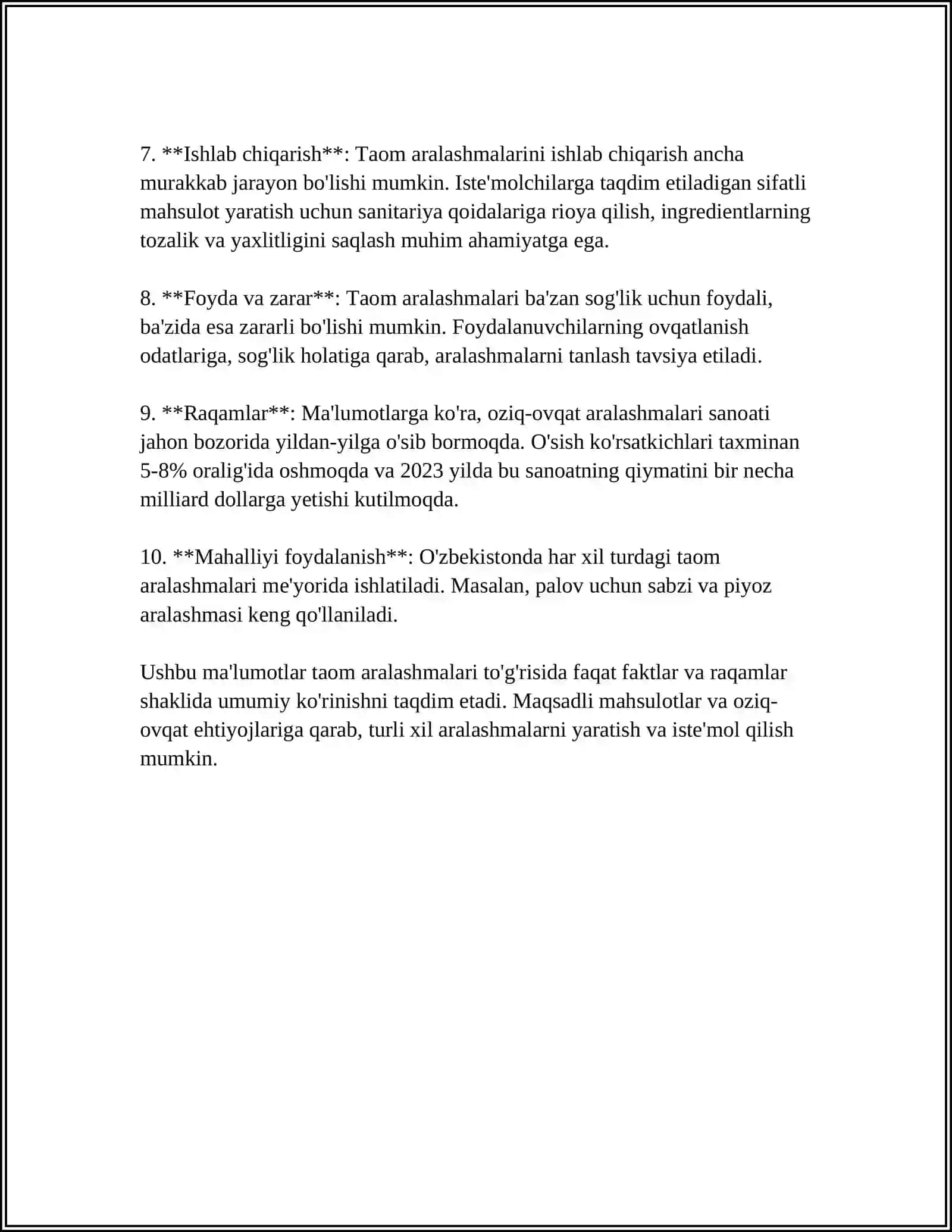 SHISHA (OYNA) ISHLAB CHIQARISHDA FOYDALANADIGAN KIMYOVIY BIRIKMALAR 4