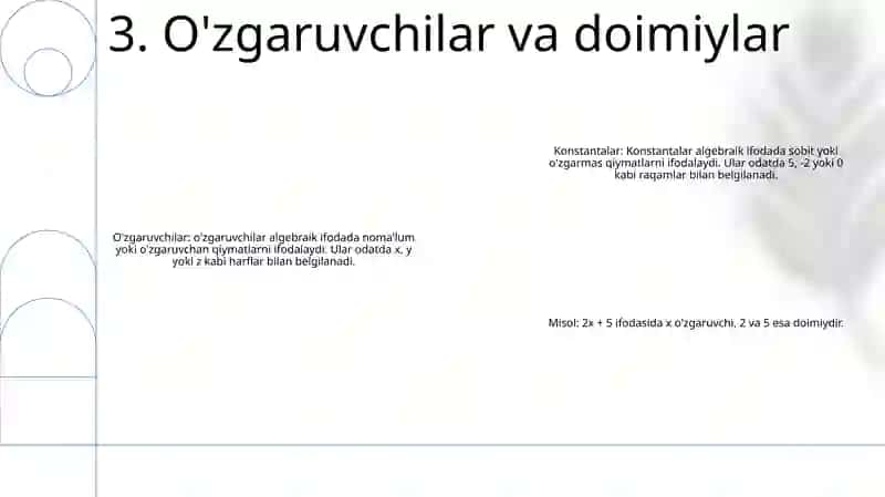 Algebra 4
