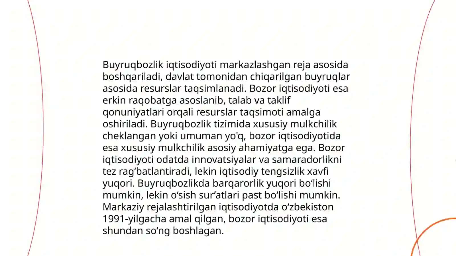 Buyruqbozlik iqtisodiyoti 4