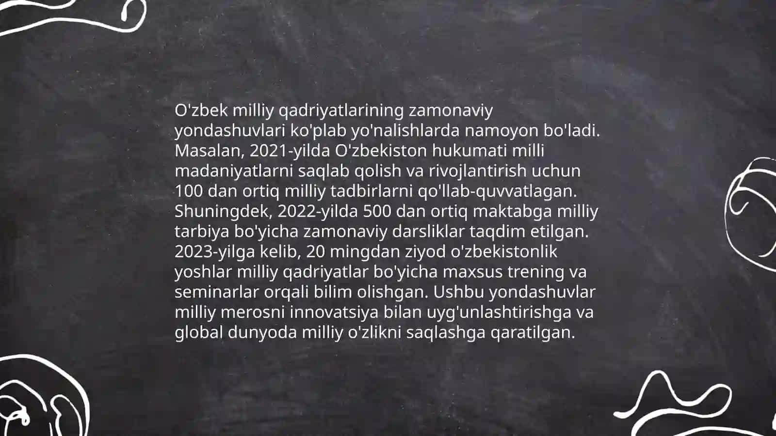 Ma'naviy Hayotdagi O'zgarishlar va Madaniy Taraqqiyot Muammolari: Zamonaviy Yondashuvlar 4