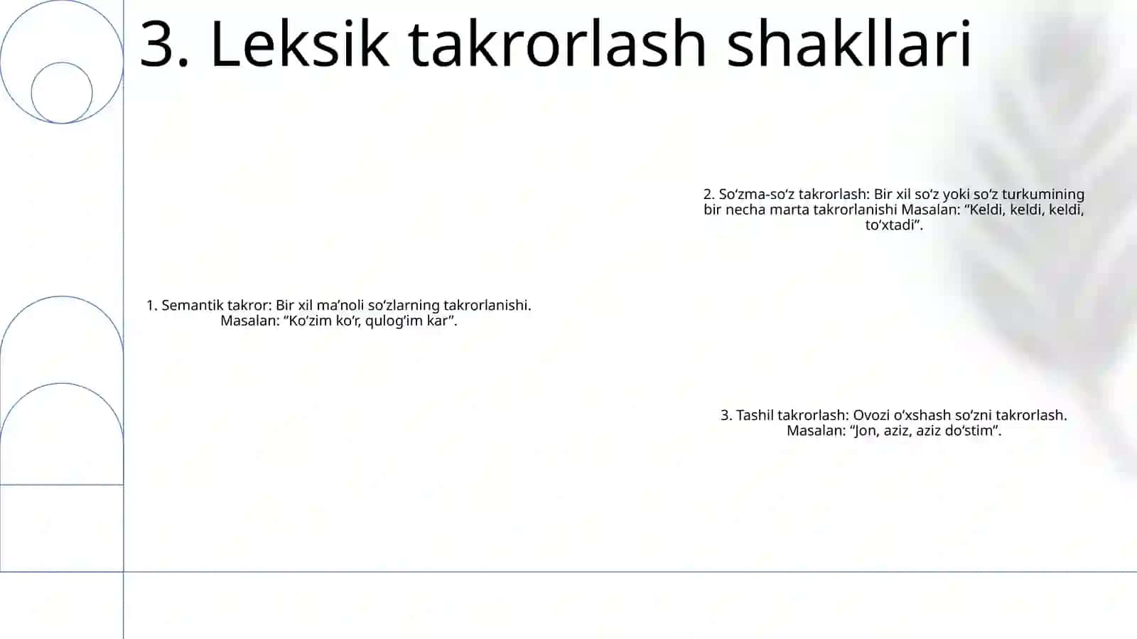 Badiiy Matnda Leksik Takror 4