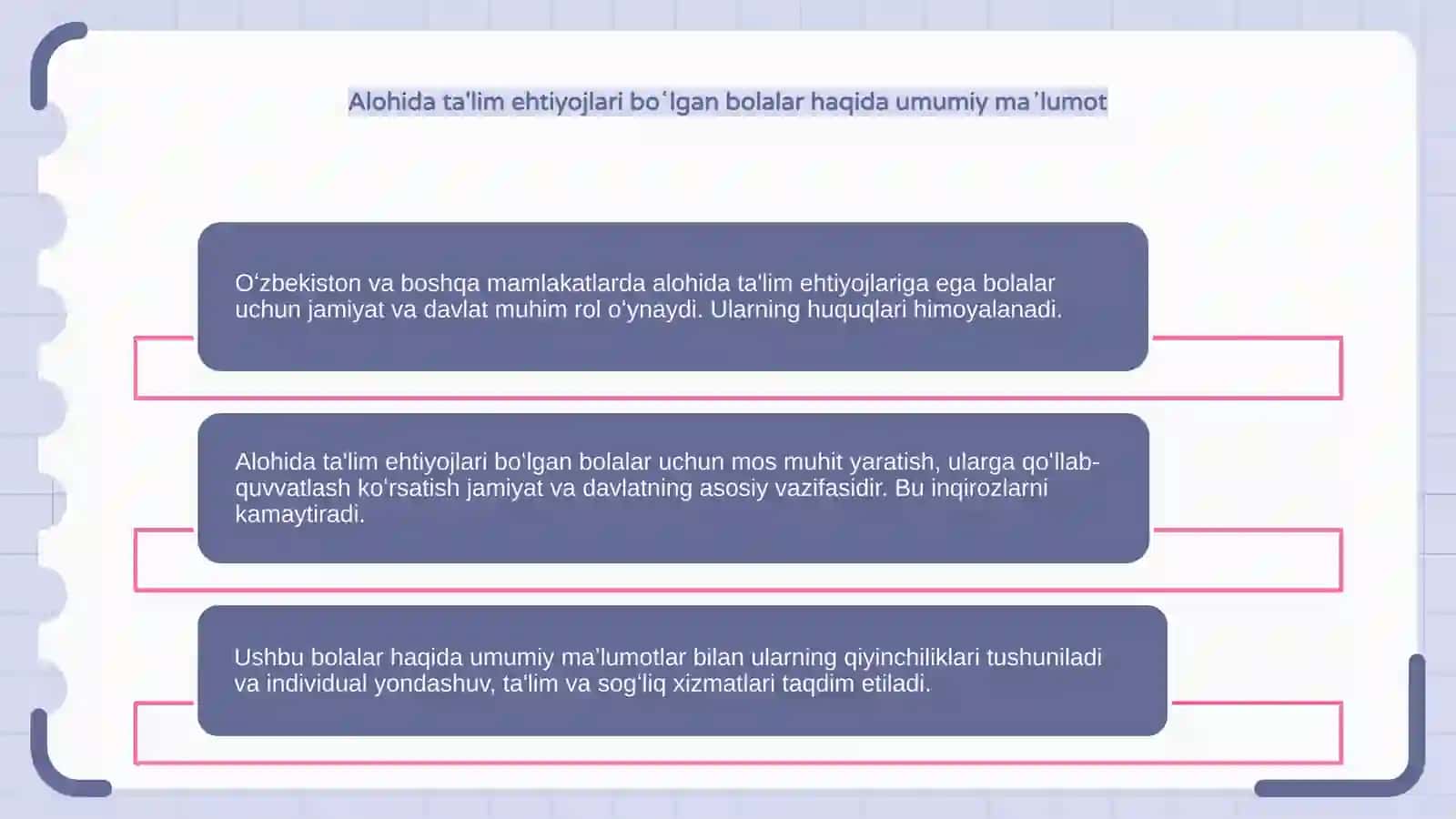 Oʻzbekistonda maxsus ta'lim ehtiyojlari 4