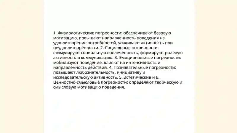 Теоретические основы погреоности как источника активности личности 4