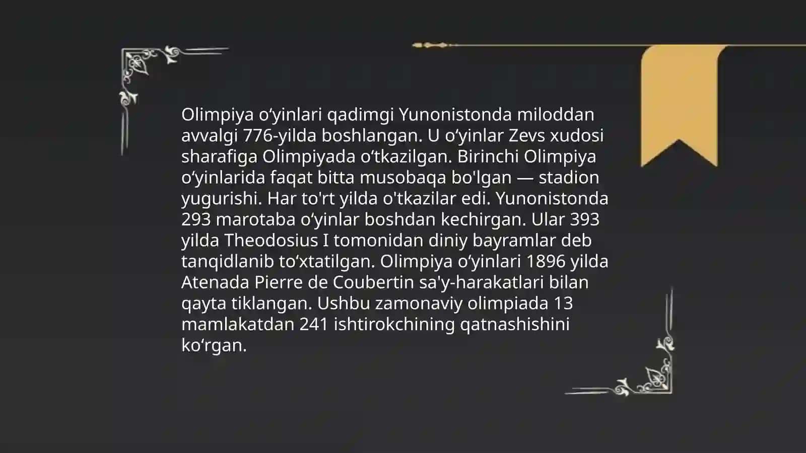 Qadimgi olimpiya oʻyinlari 4