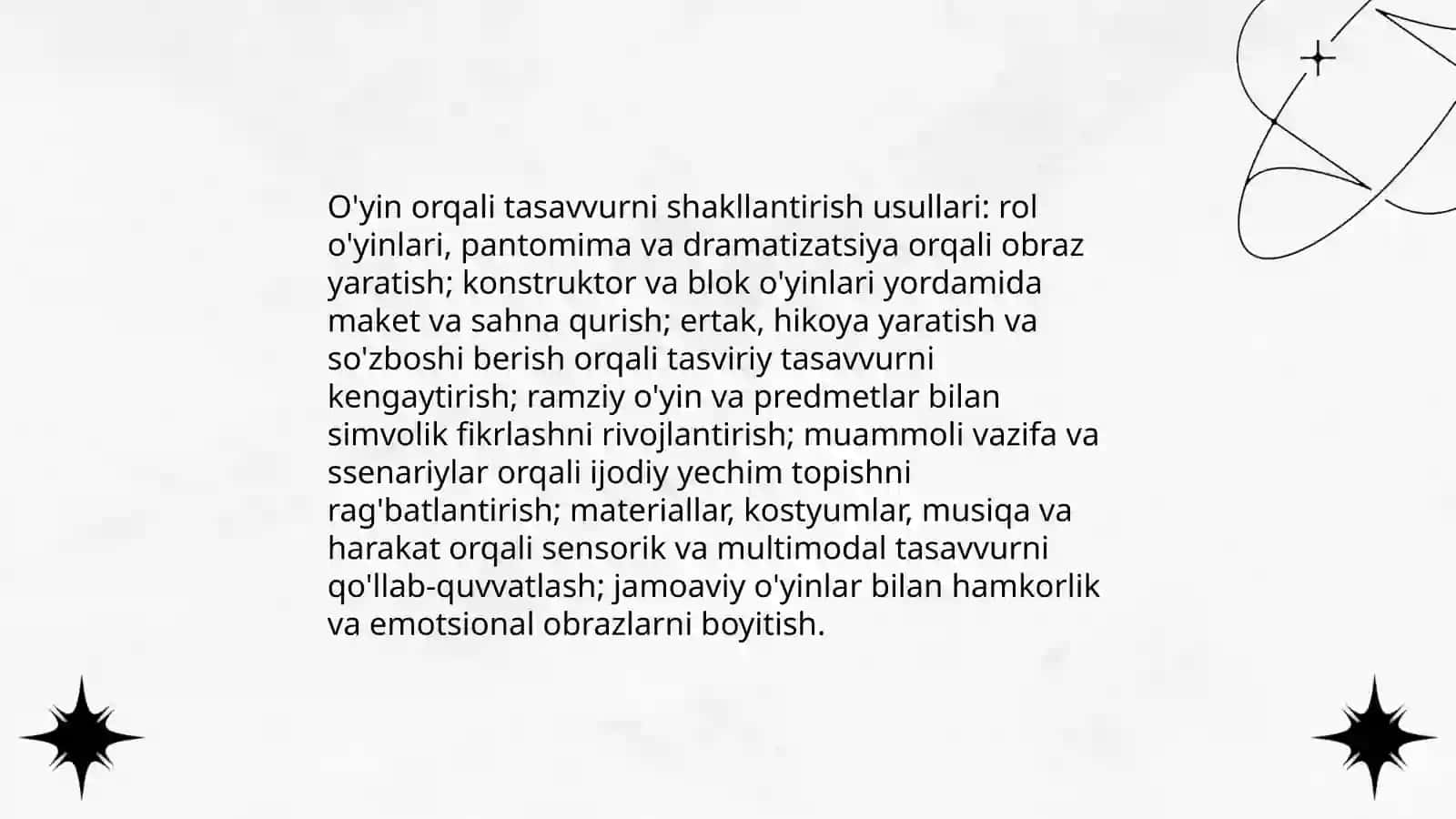 Bolalik davrida tasavvurni rivojlantirishning nazariy asoslari 4