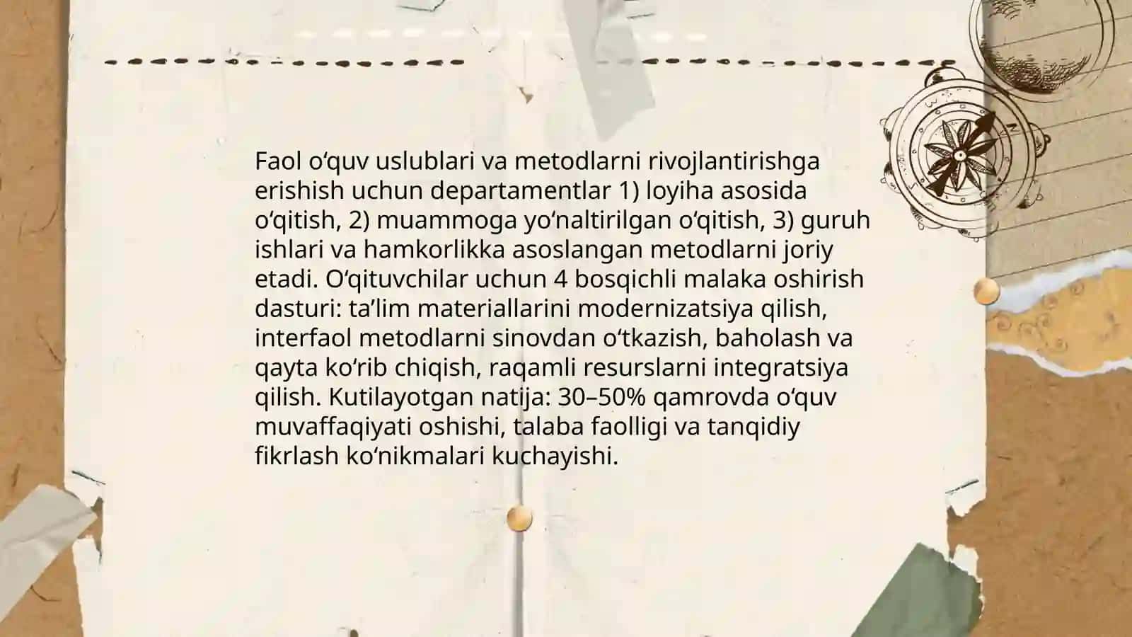 Zamonaviy pedagogik texnologiyalarni ta’lim tizimiga joriy etish 4