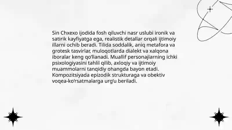 Sin Chxexo.Fosh qiluvchi nasr 4