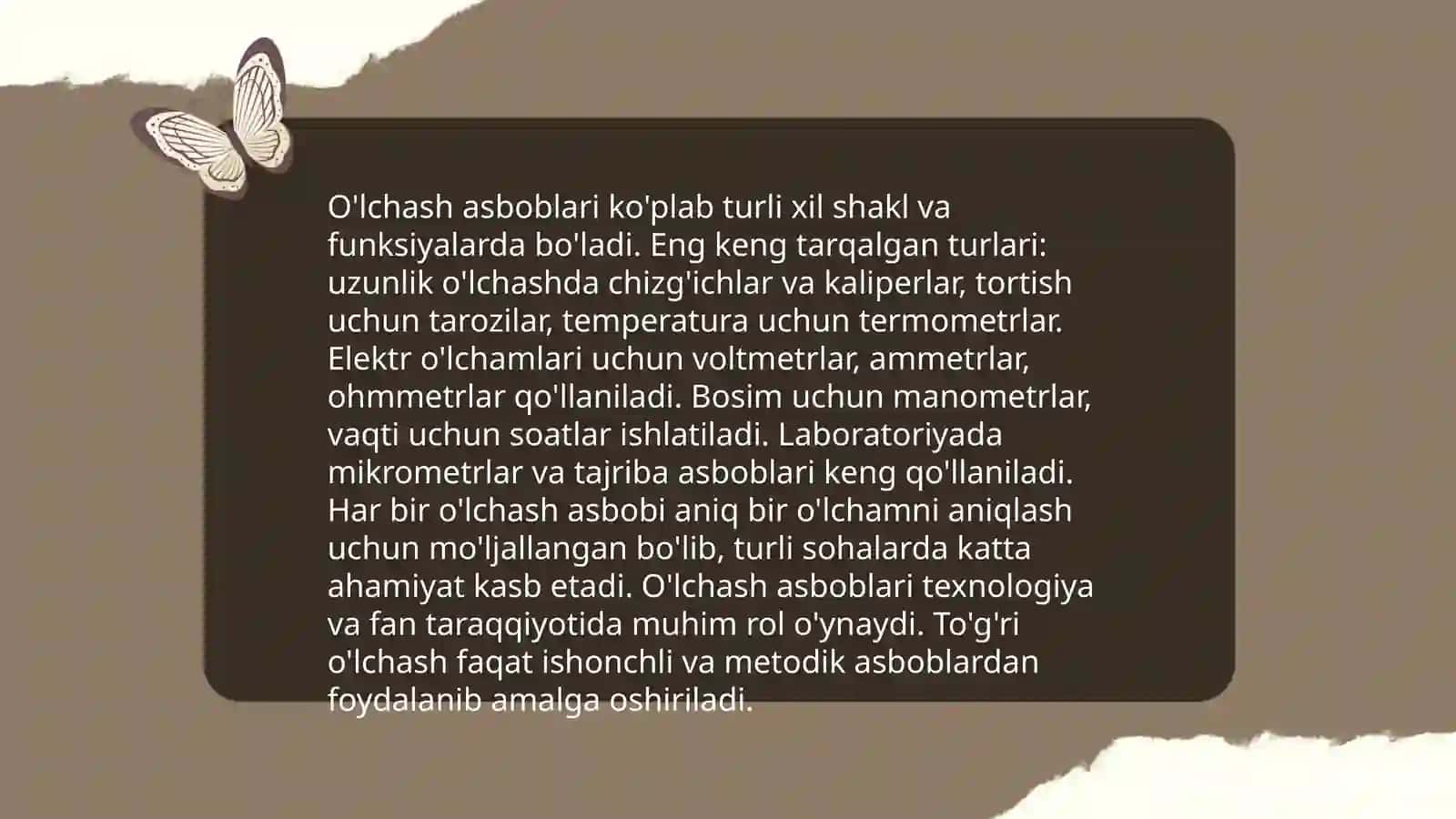 Ko'ndalang yo'nalishdagi ravonlikni o'lchash asboblari 4