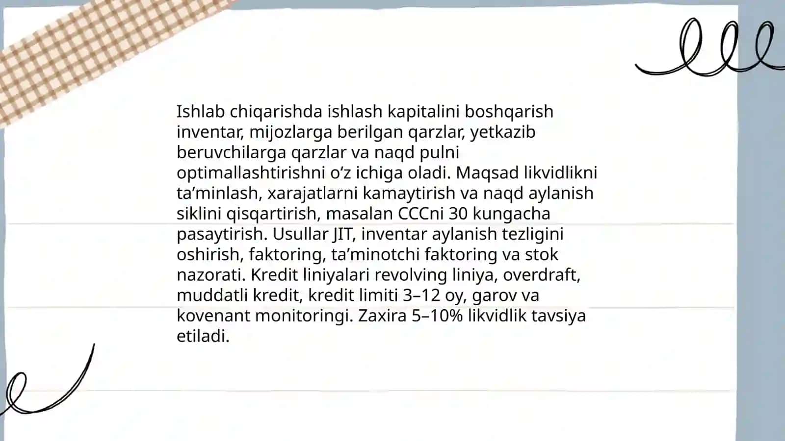 Lizing va Uskunani Moliyalashtirish Mexanizmlari 4