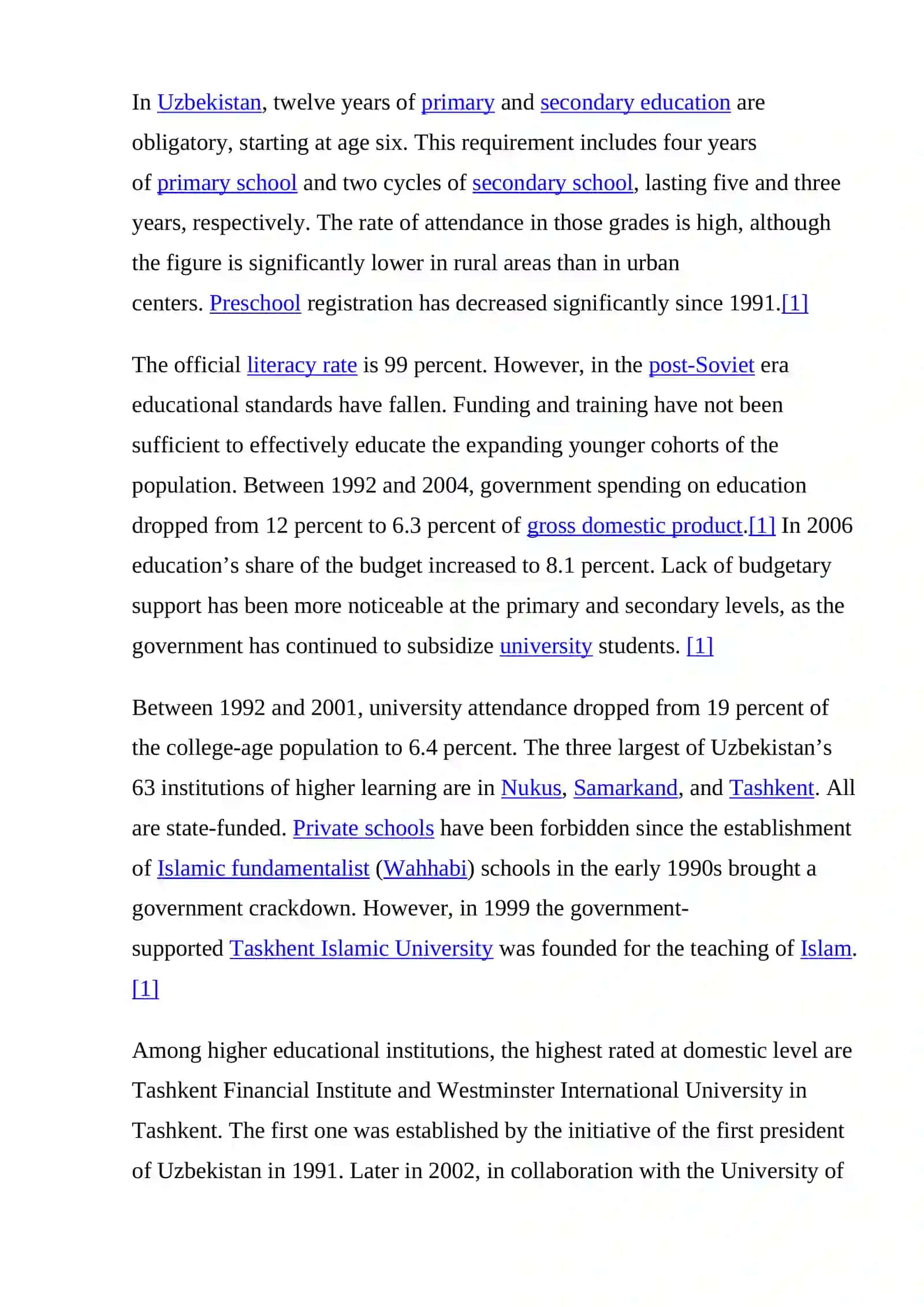 EDUCATION SYSTEM OF GREAT BRITAIN 4