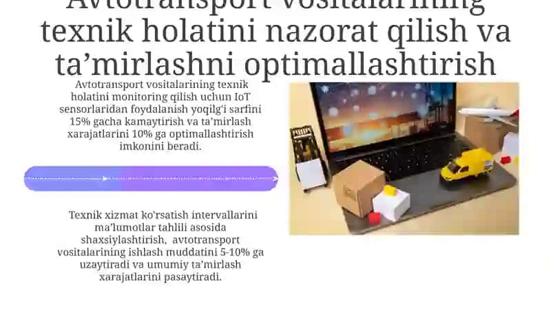 Transport Tizimlarida Texnologik Jarayonlarni Optimallashtirish 4